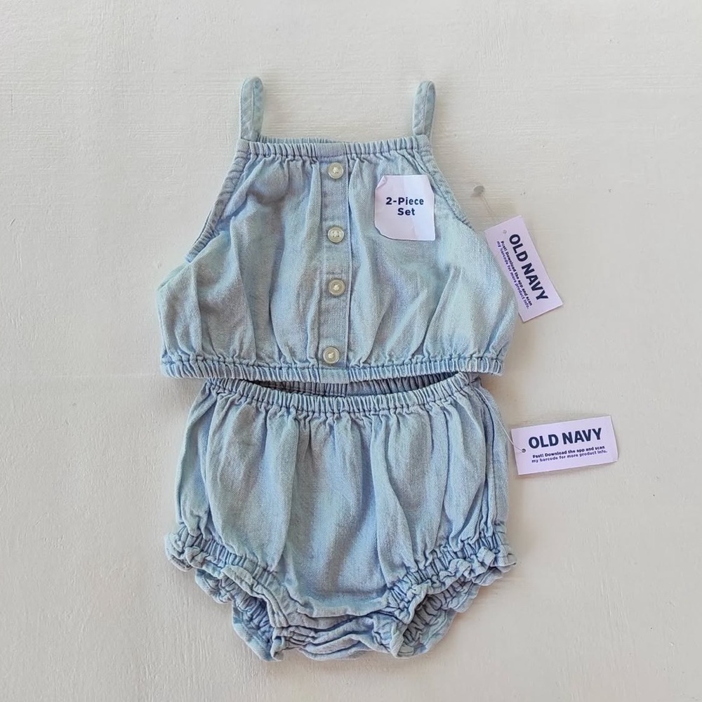 Two piece set girl jeans 18-24M